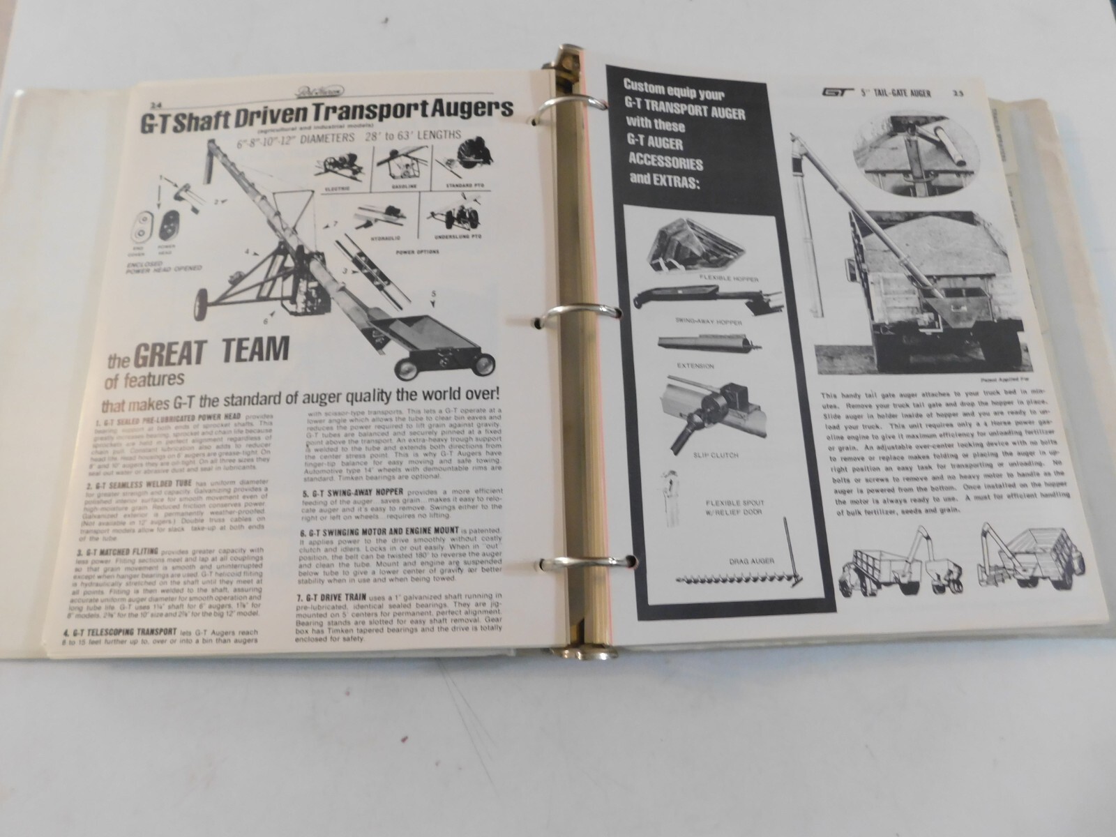 BROYHILL LINE FARM EQUIPMENT BROCHURES EMPIRE PLOW WESTGO LOADERS GANDY DANUSER