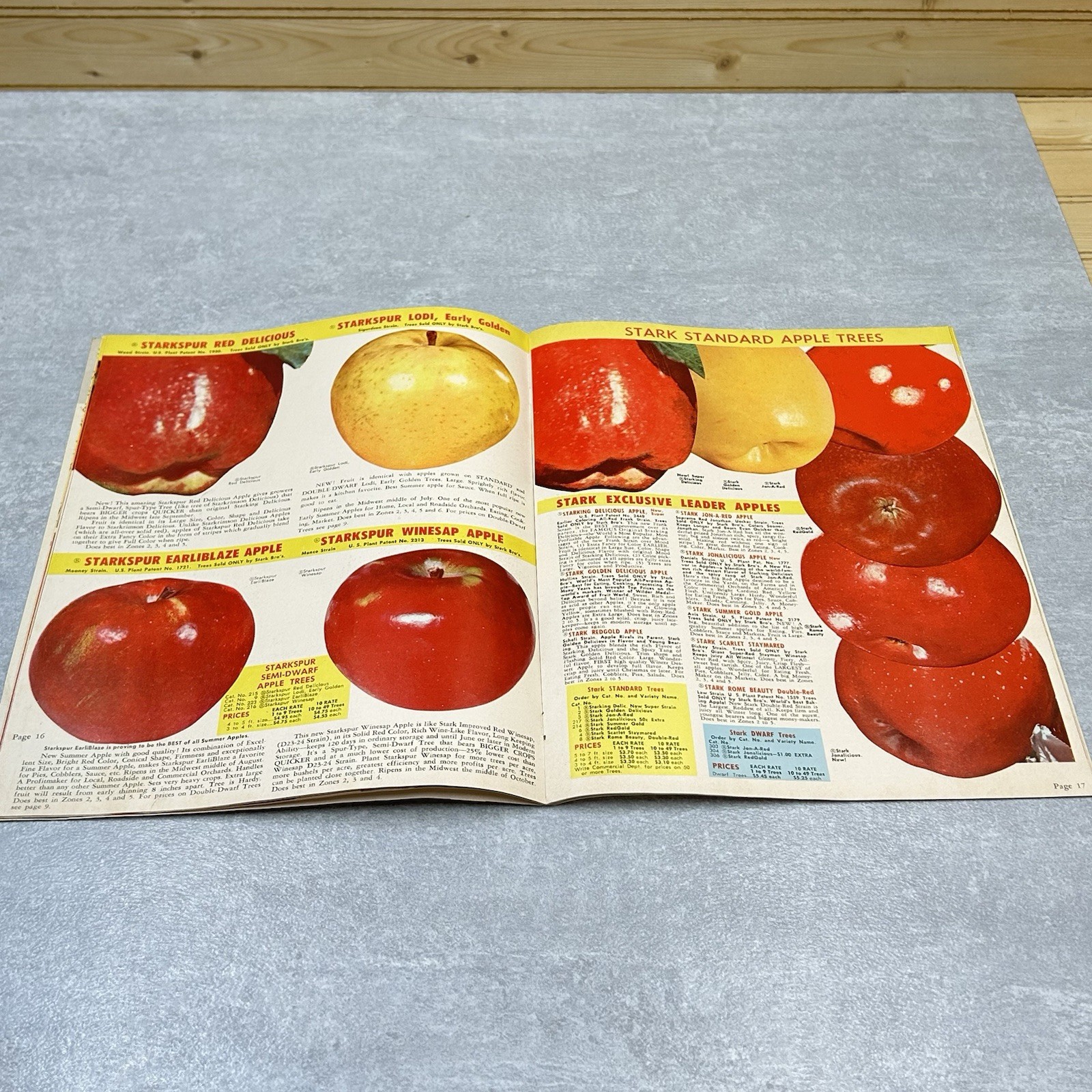 Vintage 1960s Stark Bros Nurseries Orchard Fruit Trees Catalog 150th Anniversary