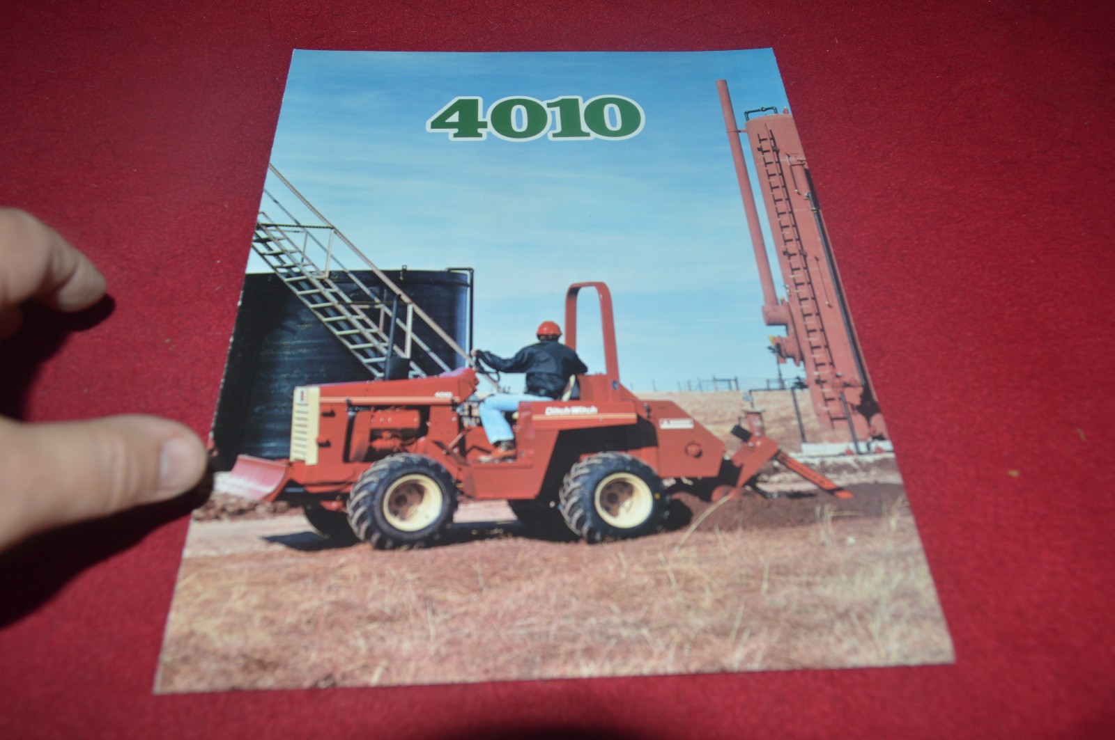 Ditch Witch 4010 Trencher Dealer&rsquo;s Brochure CDIL