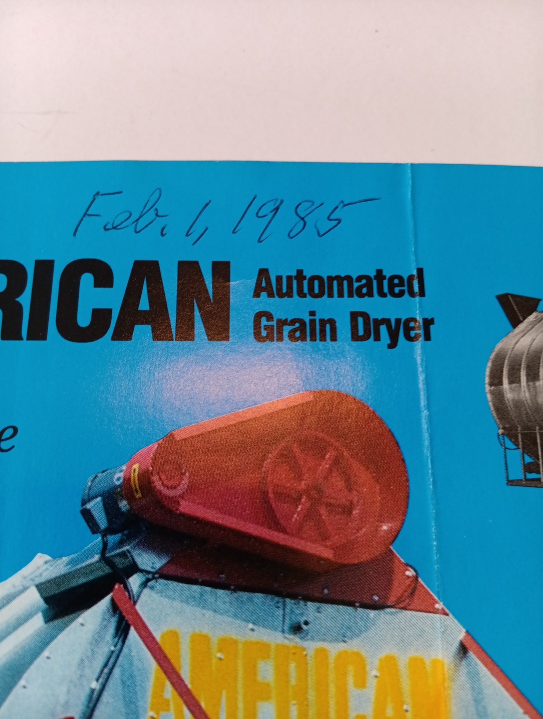 3 American Farm Equipment Co Sales Advertising Flyer Brochures 2412, 2420, 1503