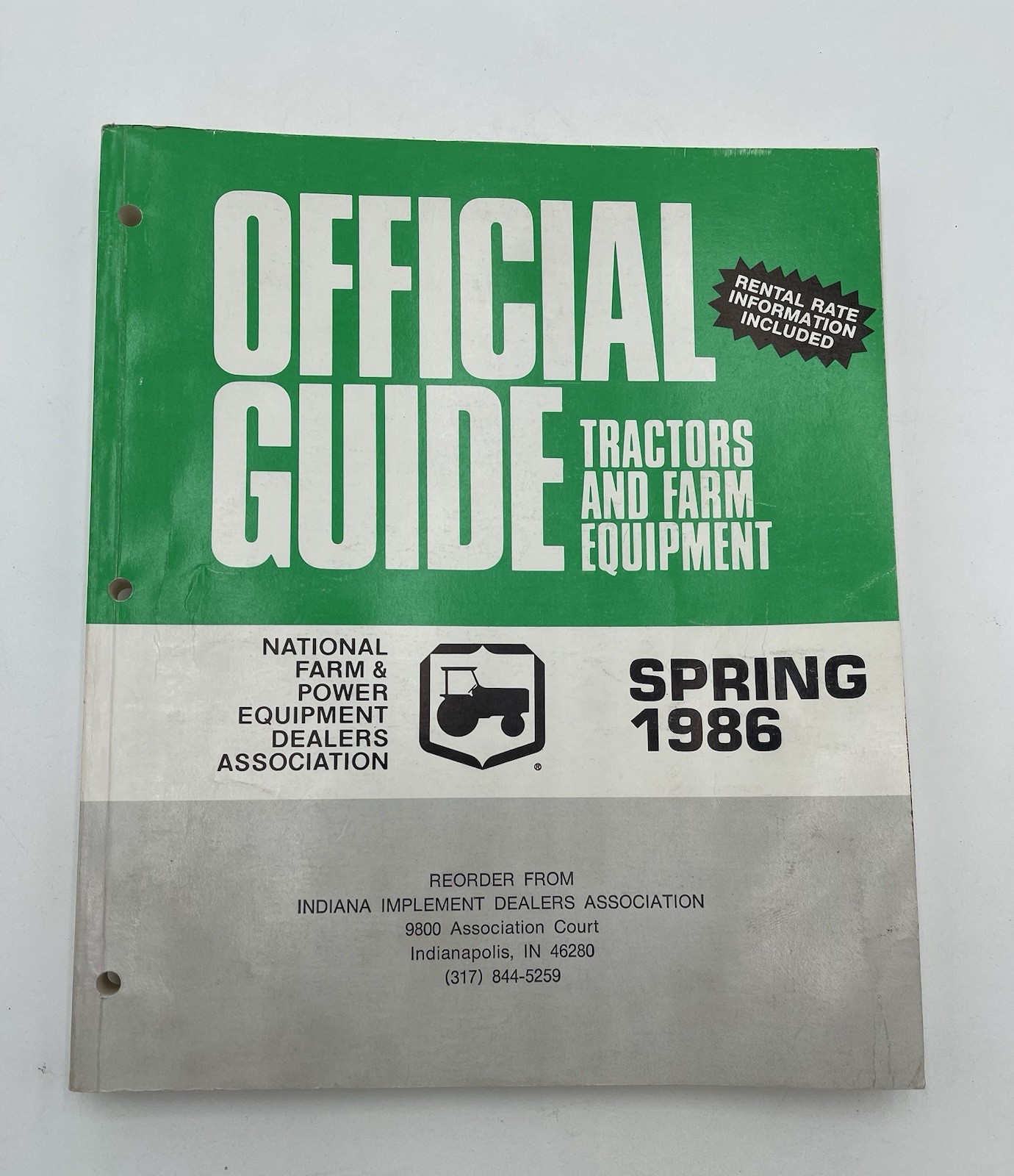 National Farm Dealers Official PriceGuide Tractors Farm Equipment Manuals