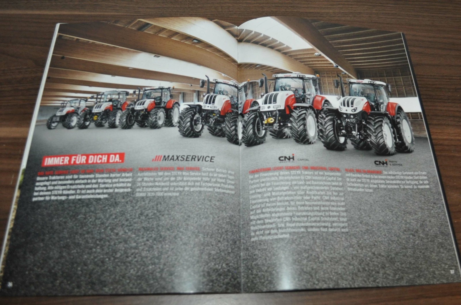 Steyr 6270 6300 Terrus CVT Tractor Brochure Prospekt