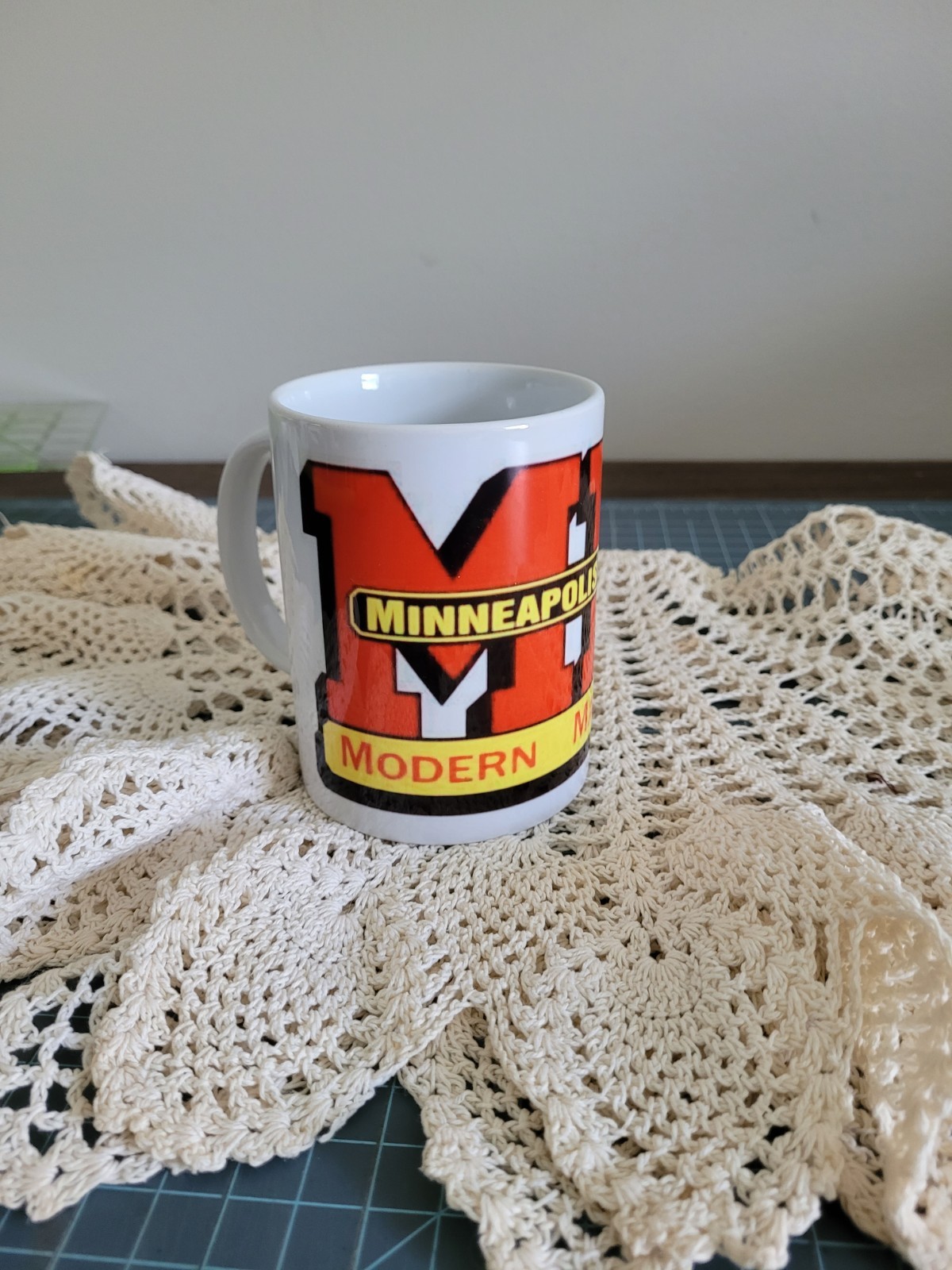Minneapolis Moline logo Tractor 15 Ounce Sublimated Coffee Mug