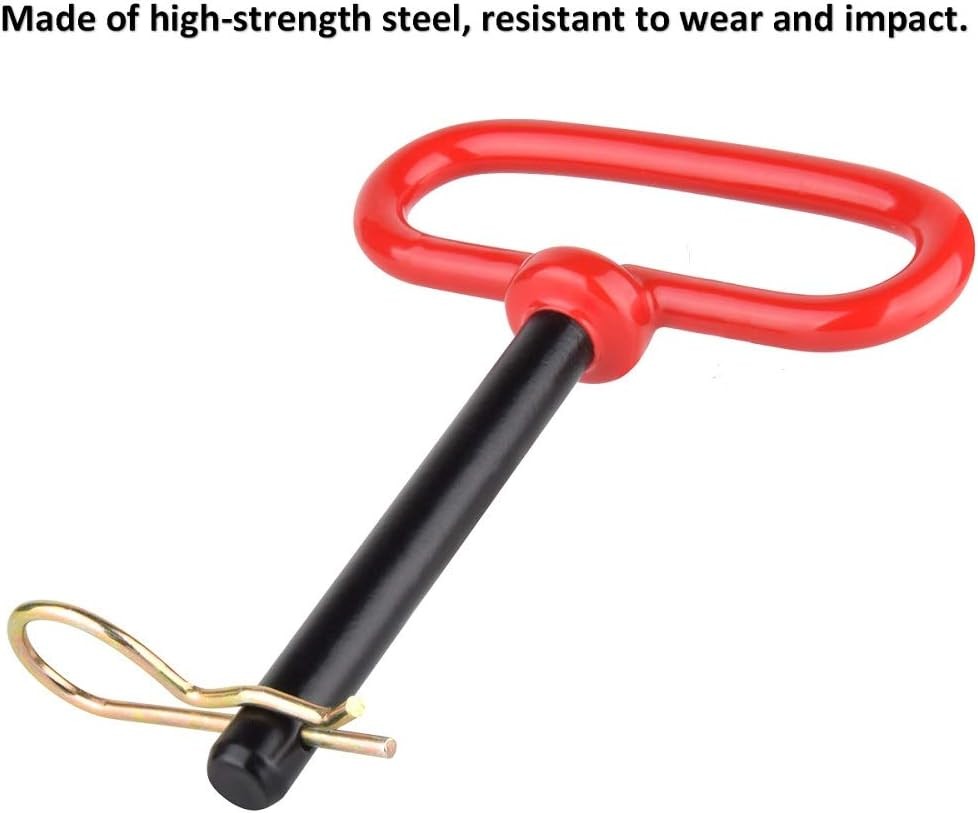Trailer Hitch Pin with Clip 1 2 x 3 5 8 2PCS New