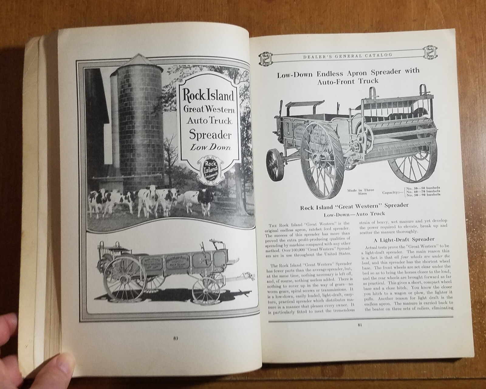 1920&rsquo;s Rock Island Implements Catalog #42