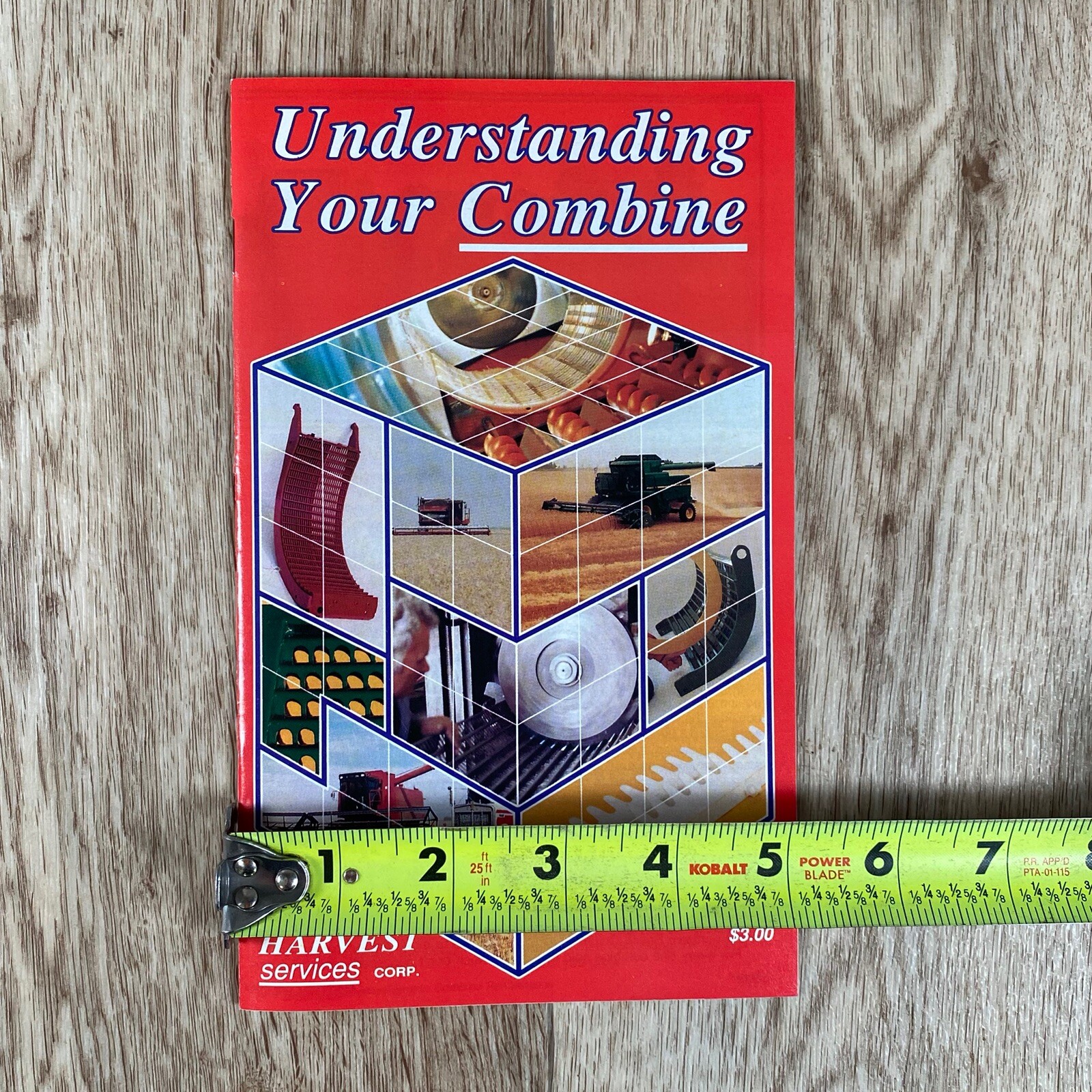 Combine Brochure Booklet Harvest Services Corp. 1980s, Printed in Canada