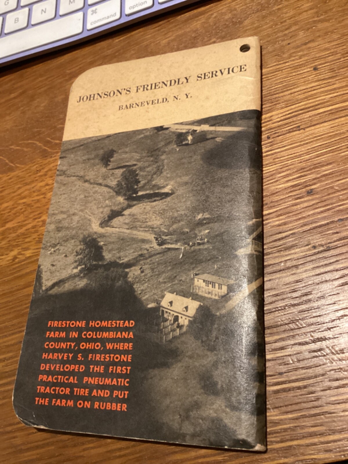 FIRESTONE FARM GUIDE BOOK 1941/42 CLEAN UNUSED DIARY