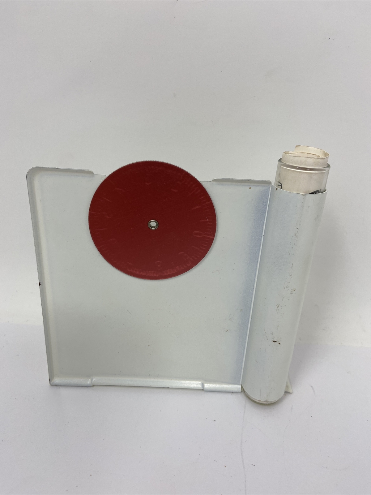 Vtg Advertising Rain Gauge Golden Belt Coop Ellis KS Farm Supplies Instructions