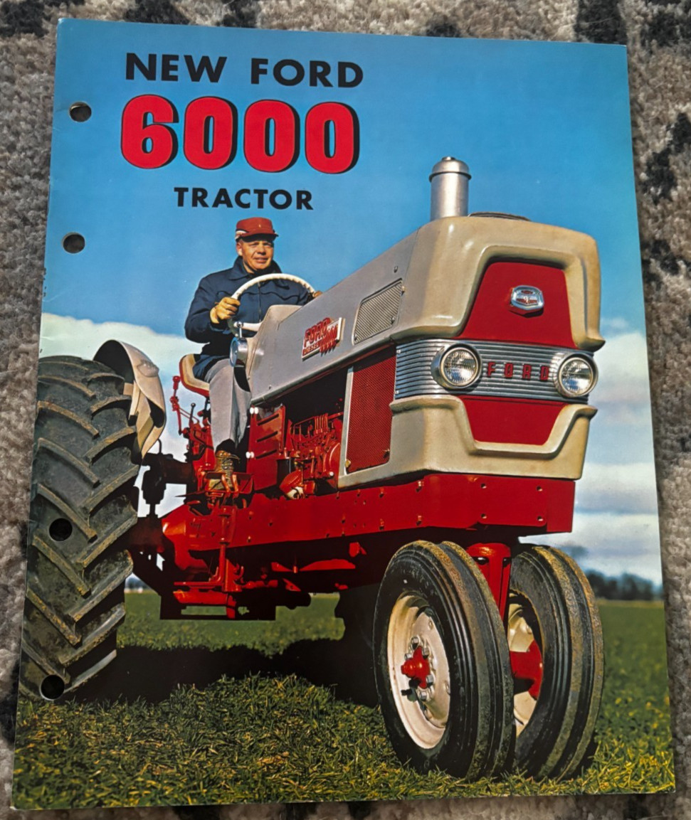 Ford 6000 Tractor For 1961 Brochure DCPA26