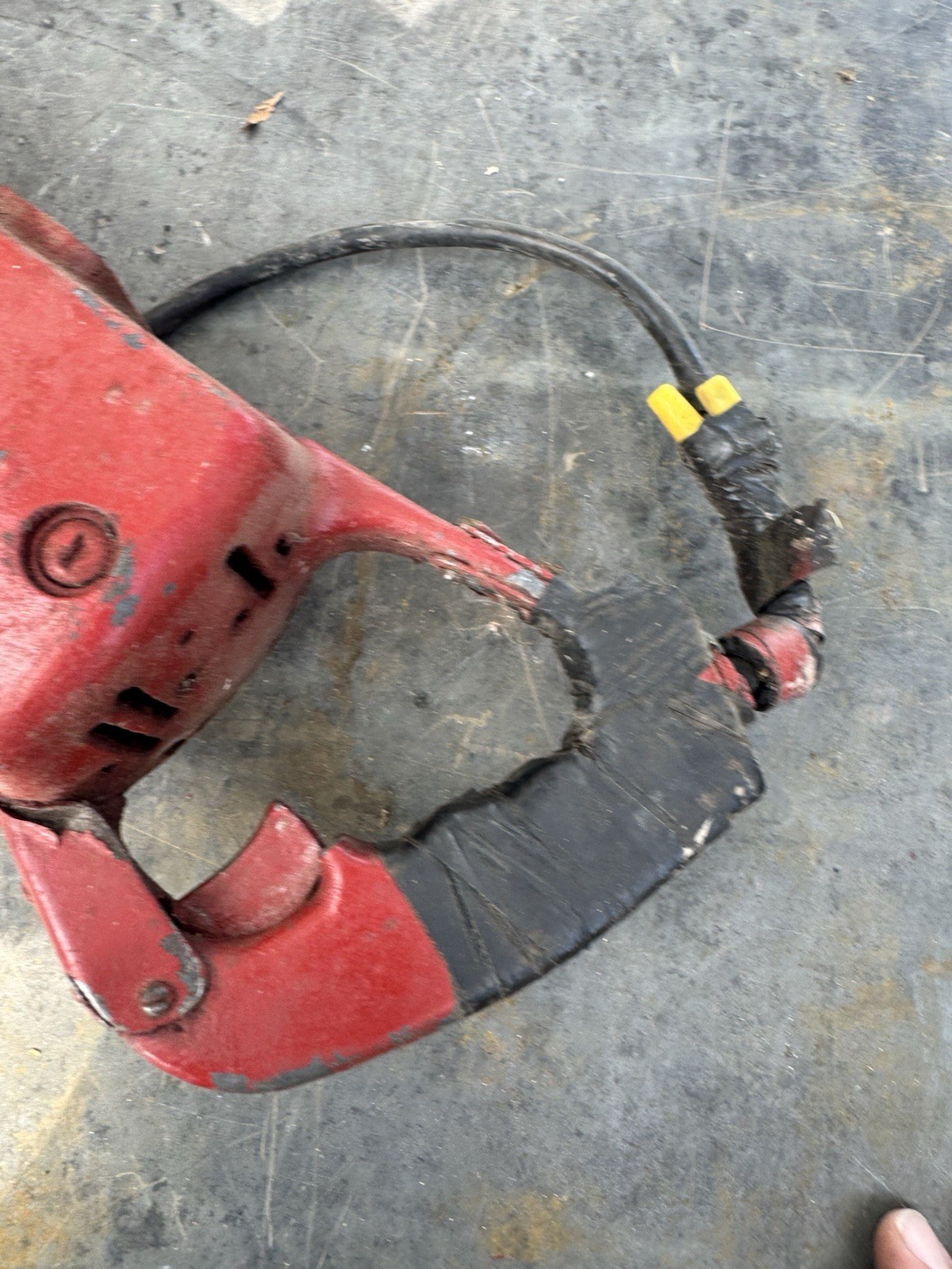 1952 Mall Tool Co Model 1E12 Electric Hand Chain Saw Very Hard Too Find