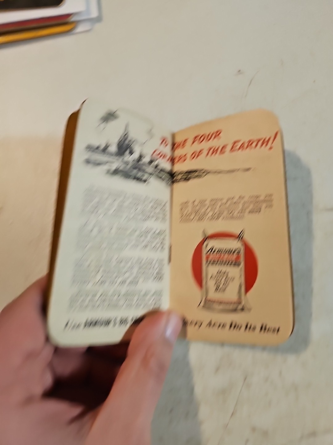 Vintage Armour&rsquo;s Big Crop Fertilizers 1944-45 WWII Battleship Cover
