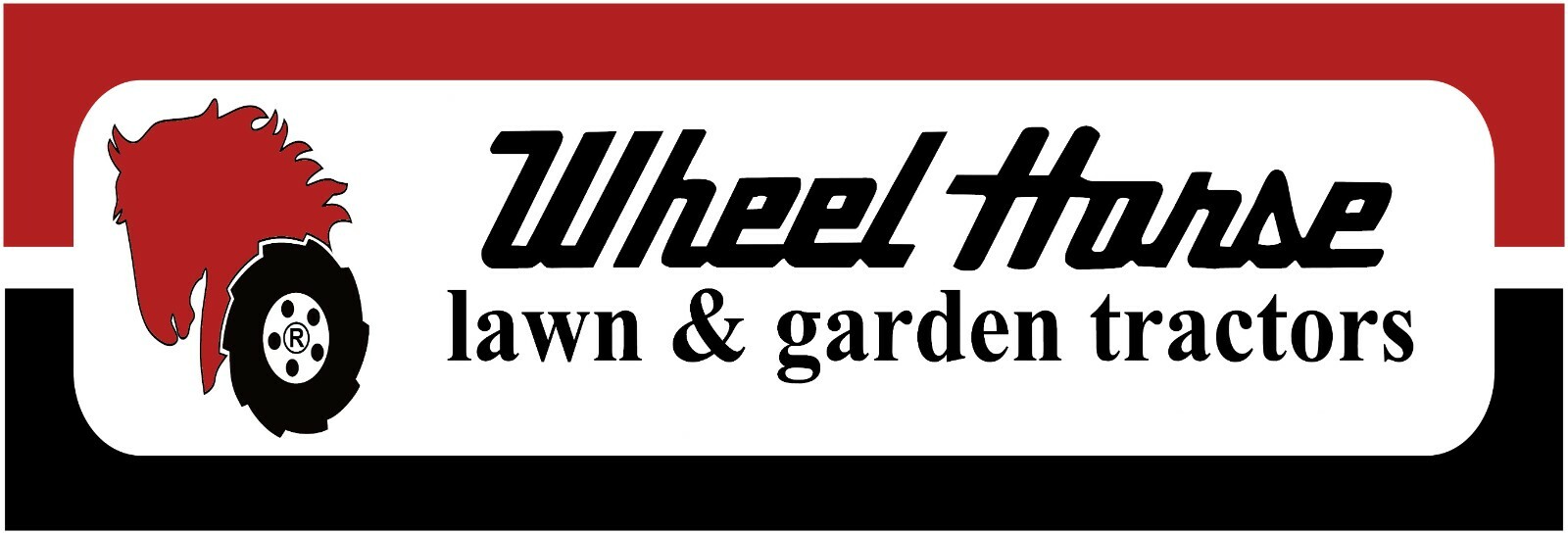 Wheel Horse Lawn Tractors Sign 12&Prime; x 36&Prime; USA STEEL XL Size – 4 POUNDS