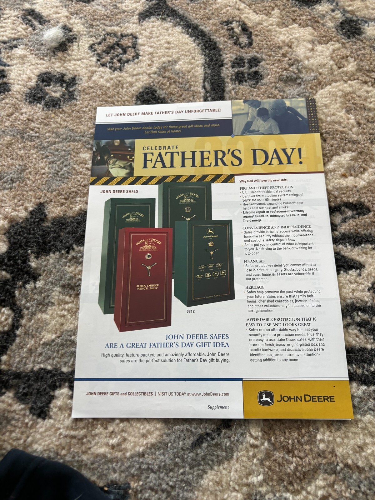 John Deere Gifts & Collectables For 2004 Brochure FCCA24