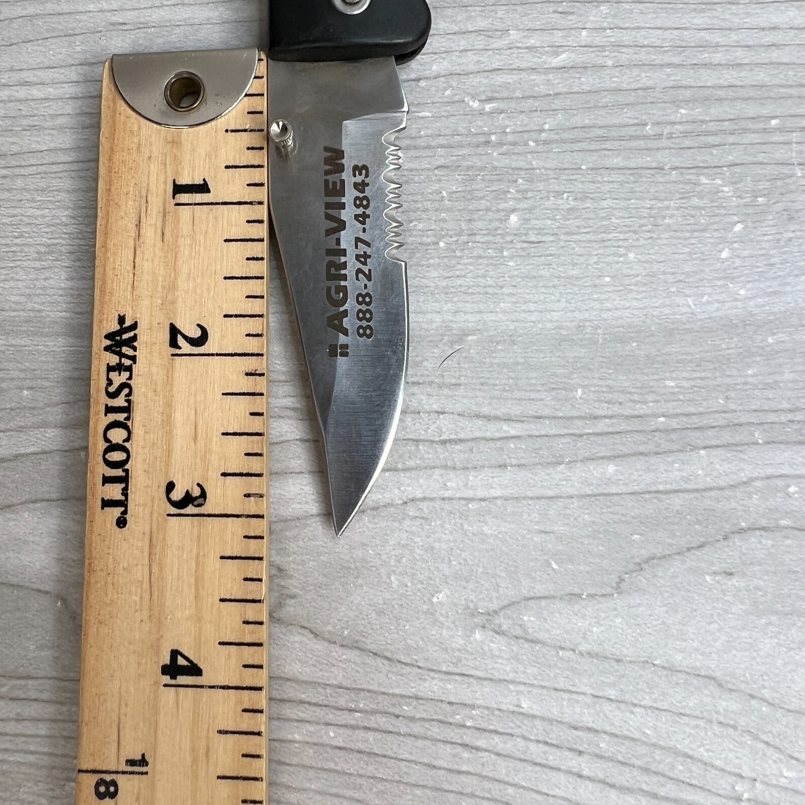 Folding Pocket Knife Promo Advertising Agri-View Madison WI Agricultural News