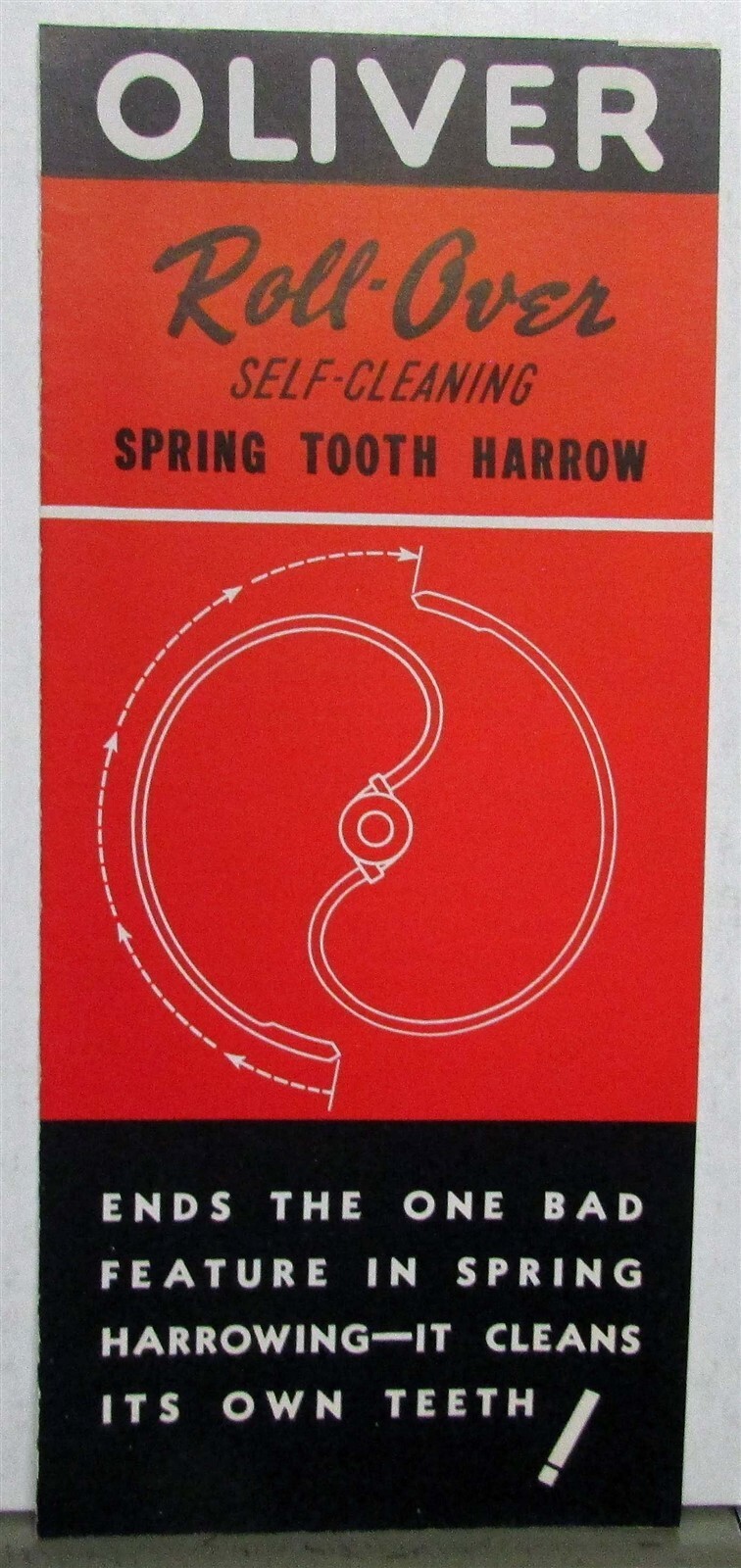 1941 Oliver Rollover Spring Specifications Agricultural Sales Brochure