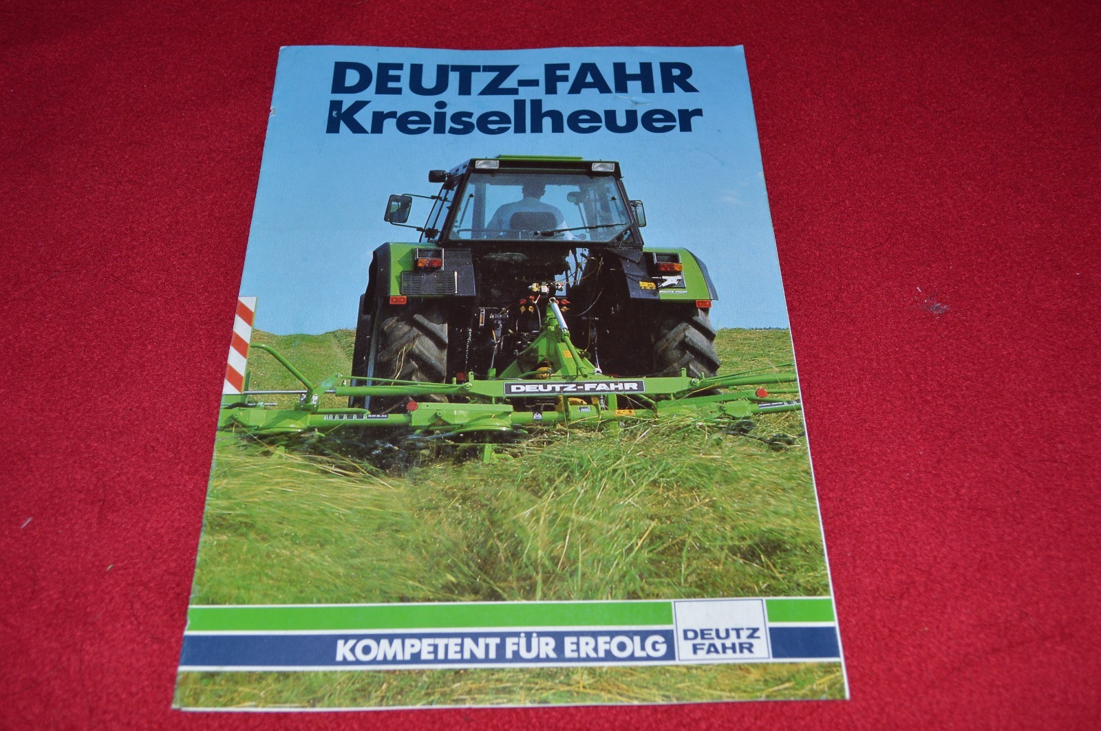 Deutz Fahr Hay Equipment Buyers Guide Dealers Brochure GDSD in German