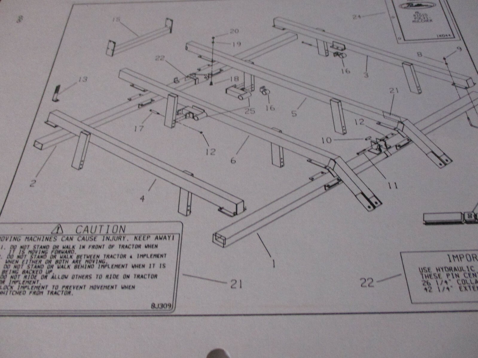 Brillion Models 1483-1643-1803, ML Rigid Pulvi-Mulcher Parts Catalog