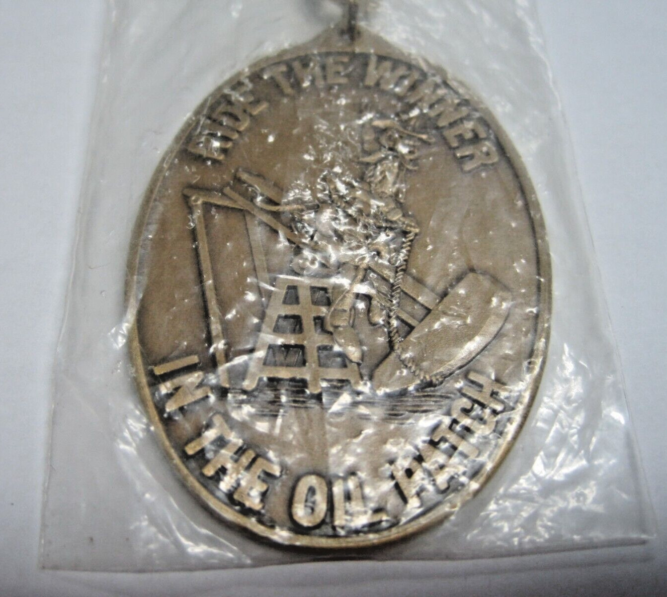 Hesston Key Chain Ride the Winner Limited Edition Pumpjack New in Plastic