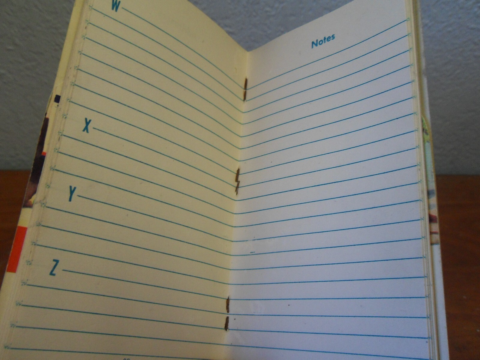 1949 -50 Swift’s Plant Food Service Red Steer Notebook Pocket Book Used