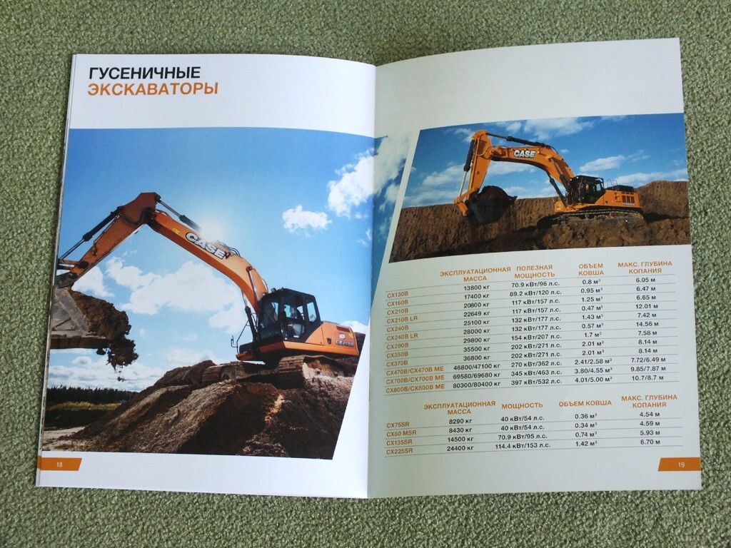 CASE Construction Range Brochure Excavator Loader Grader Bulldozer Catalog 2015