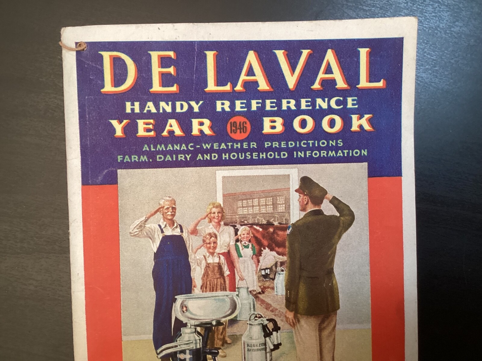 1946 De Laval Handy Reference Year Book Rayhill Hagist Dept. Store, Mascoutah IL