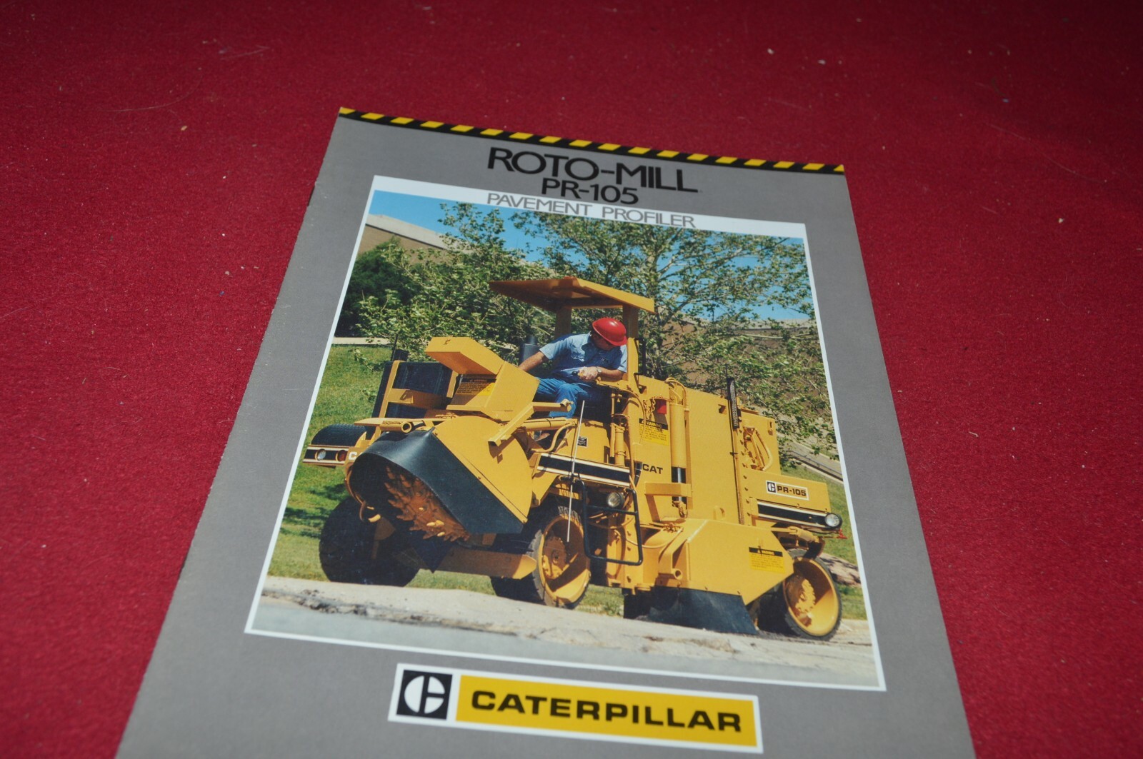 Caterpillar PR-105 Pavement Profiler Brochure DCPA14