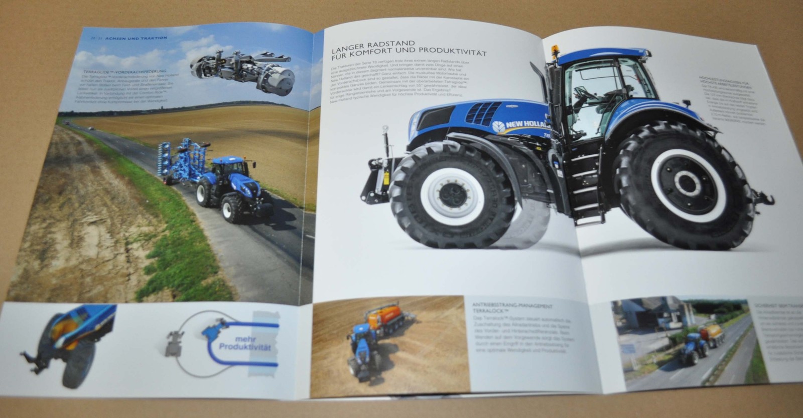 2015 New Holland T8 Series Tractor Brochure Prospekt DE