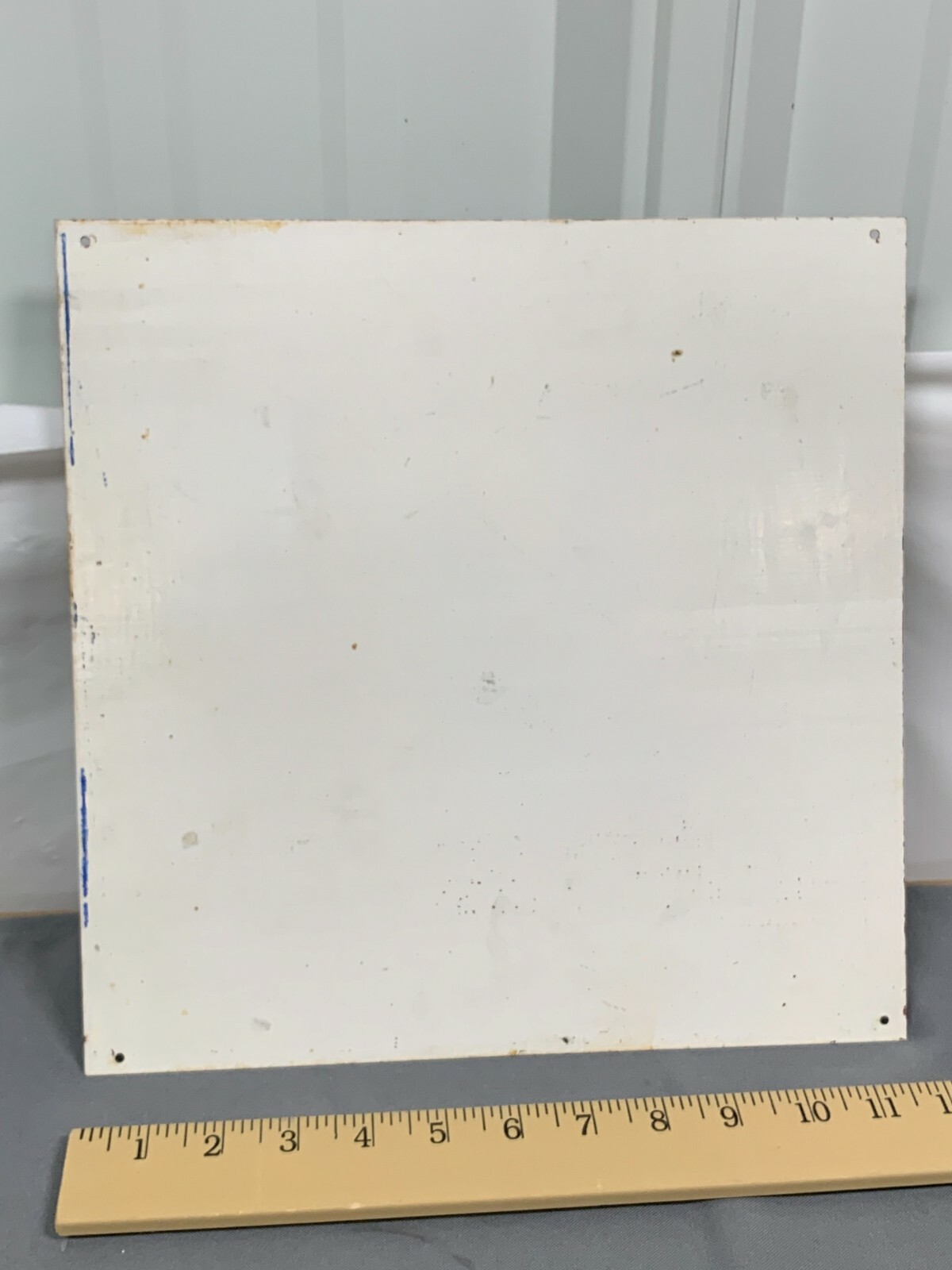 1950s Farmers Mix Feed Pig Cow Chicken 12×12 Tin Sign Co-op Sioux Center, IA