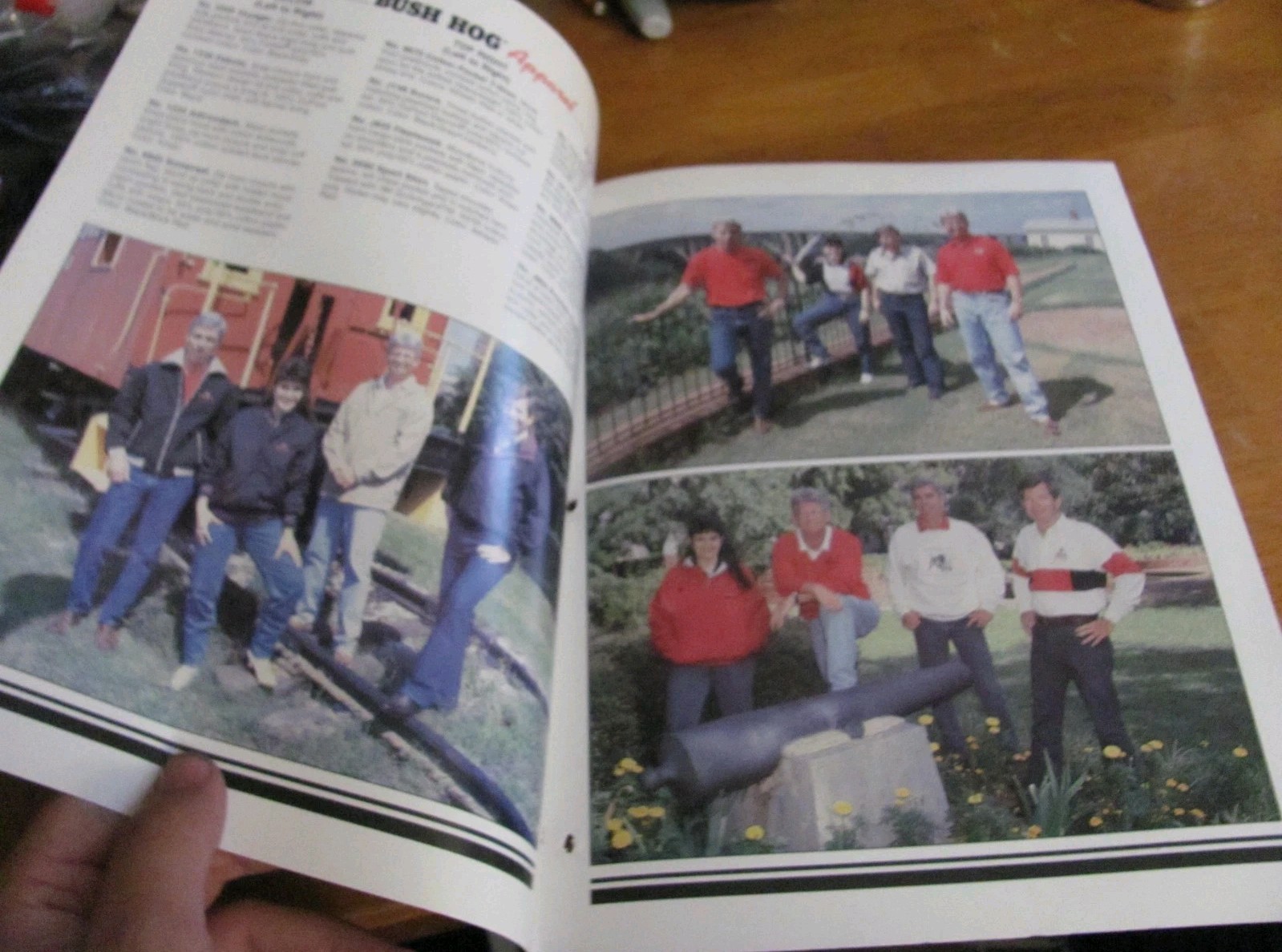 Bush Hog The Apparel Line Sales Promo Brochure