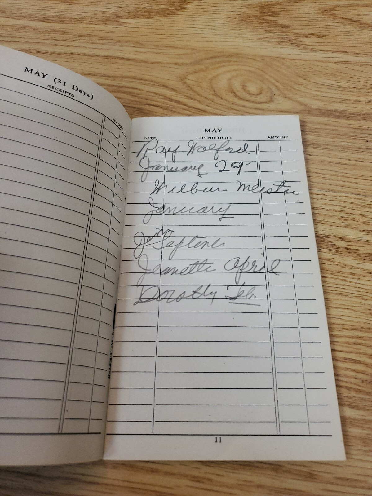 VTG 1943 Continental Farm And Livestock Record Book Lee Center Illinois