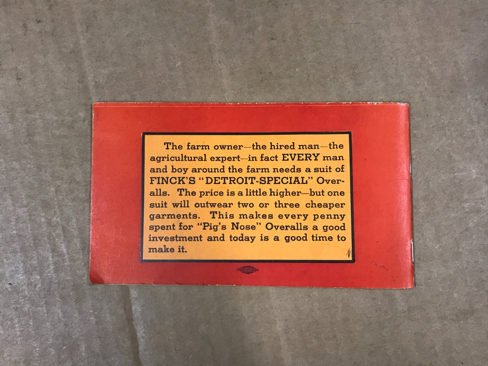 Vintage Farmer&rsquo;s Account Book
