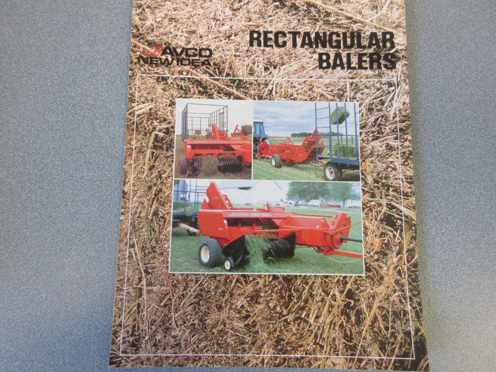 Avco New Idea Rectangular Balers Sales Brochure
