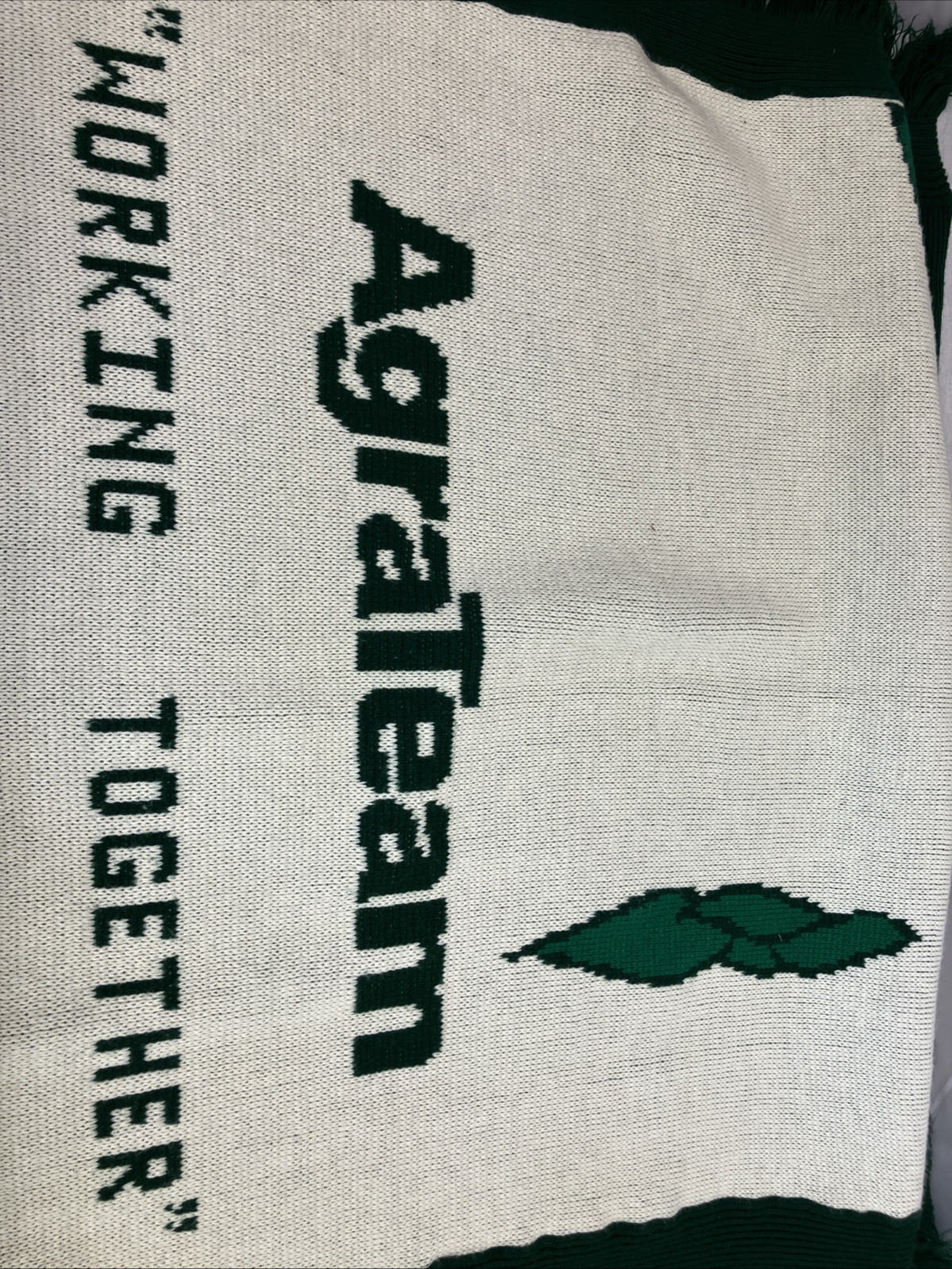 West Chemicals Technologies AgraTeam Throw Blanket Working Together 44&Prime; x 40&Prime;