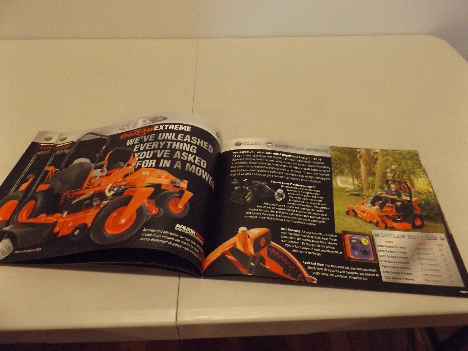 BAD BOY MOWERS, « MOW WITH A ATTITUDE », 2013