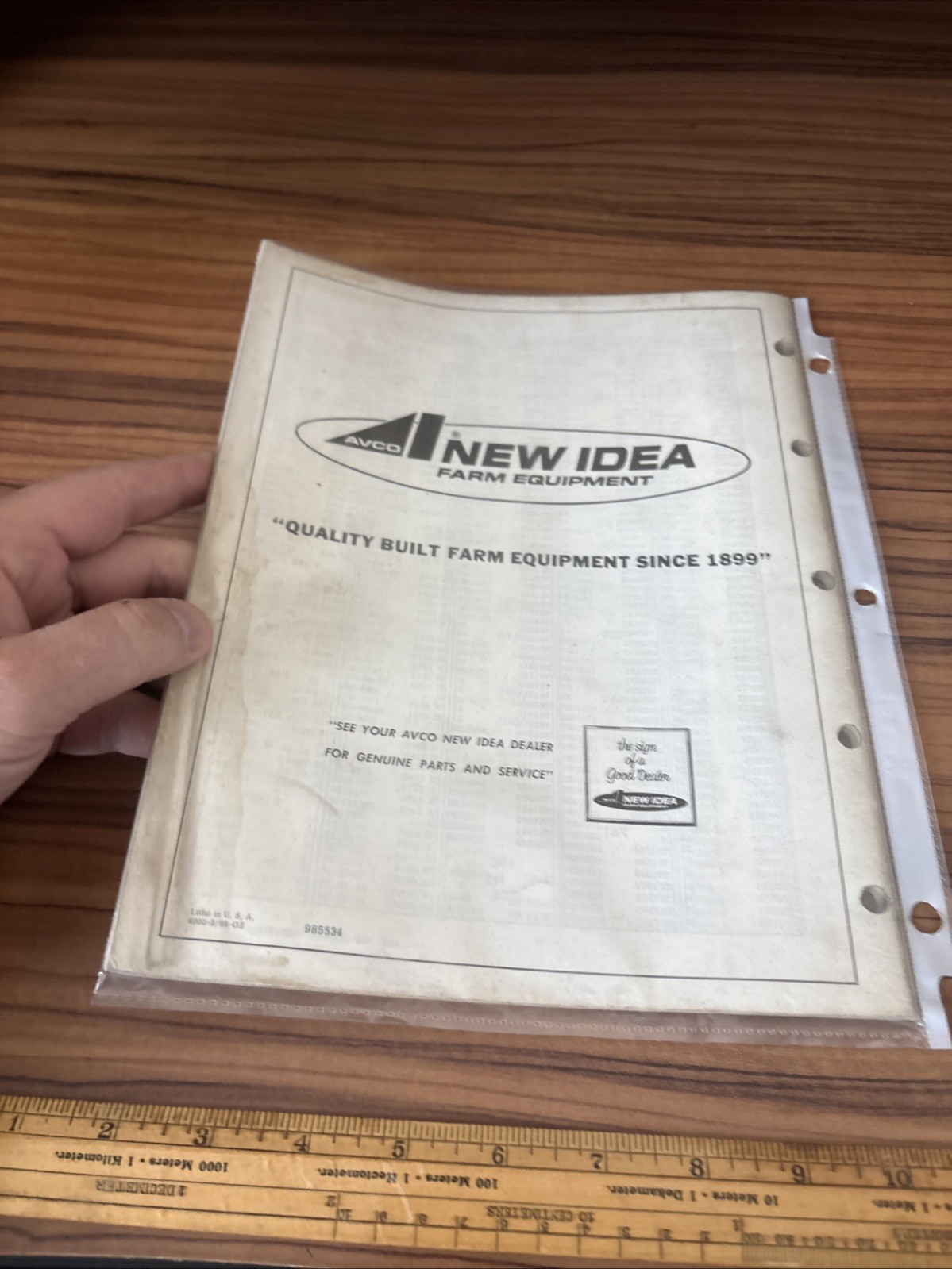 AVCO NEW IDEA No. 760 UNI-SYSTEM FORAGE HARVESTER OPERATOR&rsquo;S MANUAL US-126