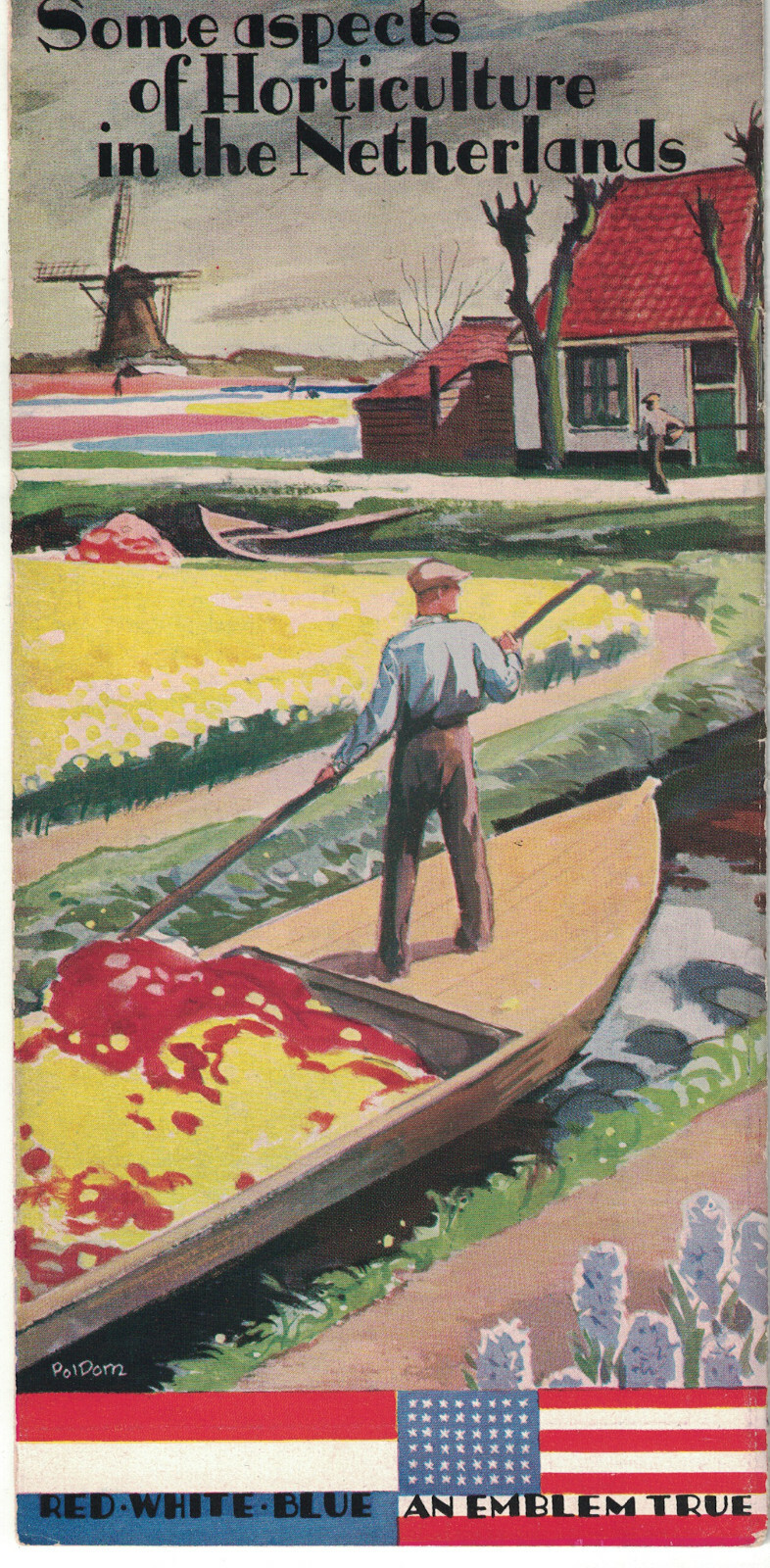 Some aspects of agriculture in the Netherlands. Brochure c1939