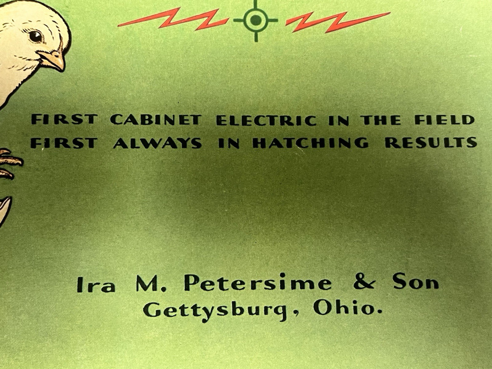 VINTAGE 1932 PETERSIME INCUBATORS SALES BROCHURE GETTYSBURG OHIO ADVERTISING OH