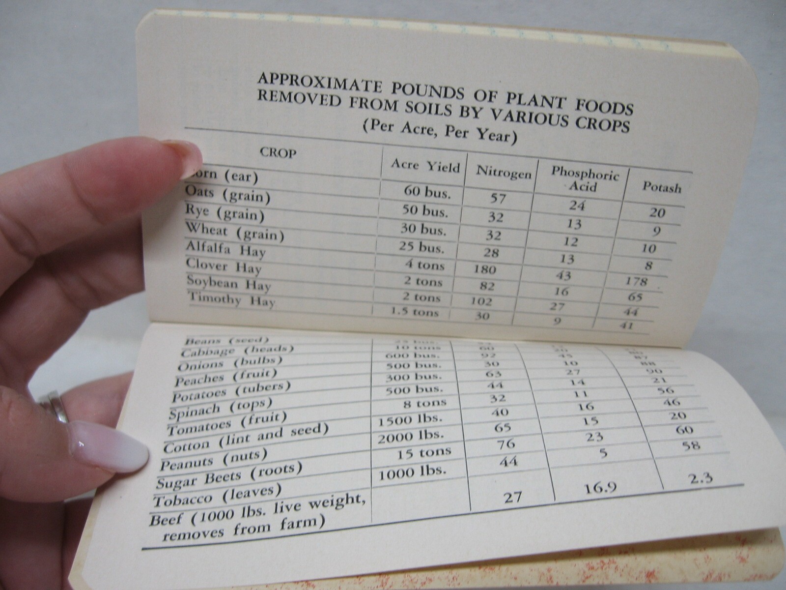 Vintage Federal Fertilizers Memo Note Book