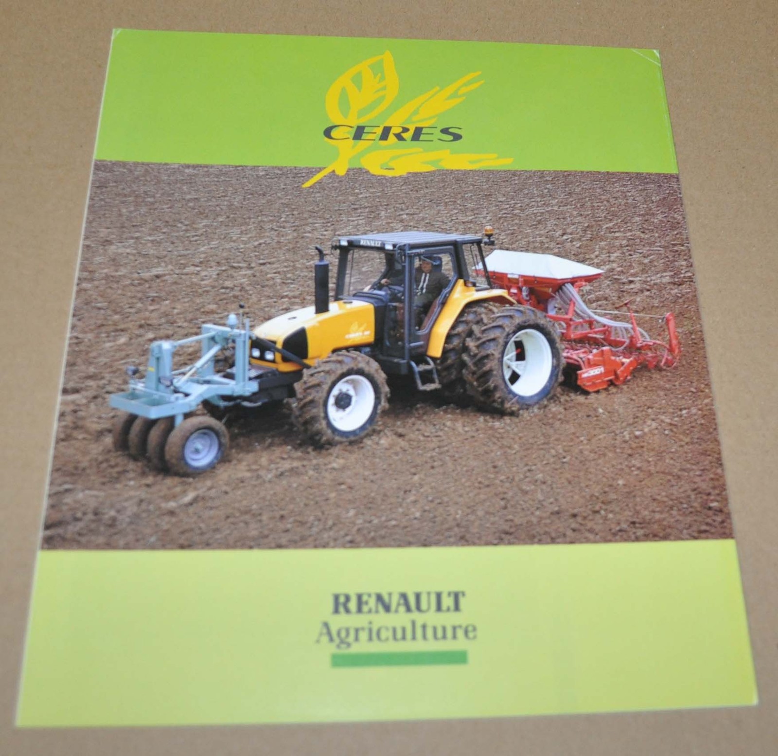 Renault Ceres Tractor Agricultural Machinery Brochure Prospekt DE