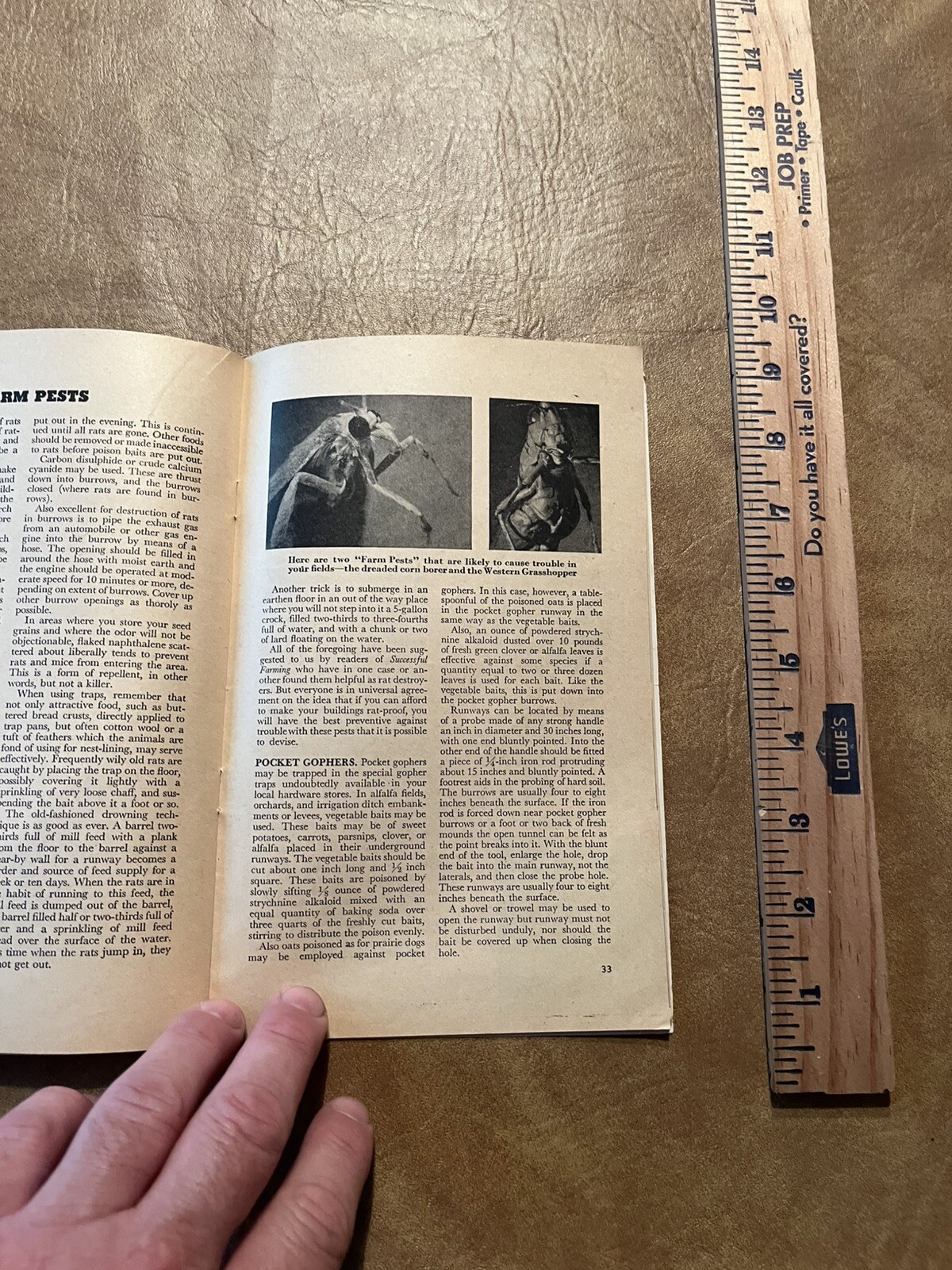 1943 SUCCESSFUL FARMING MAGAZINE « Sampler » SALESMAN SAMPLE