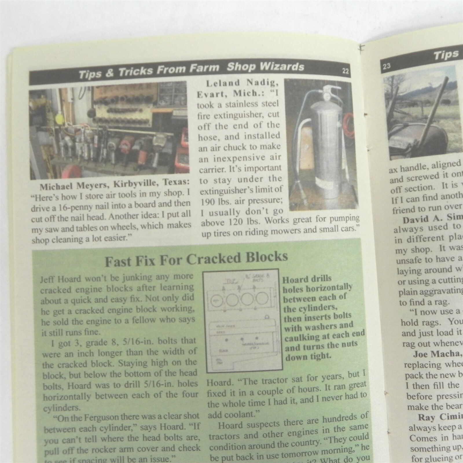 2015 FARM SHOW MAGAZINE TIPS & TRICKS FROM FARM SHOP WIZARDS MONEY SAVING