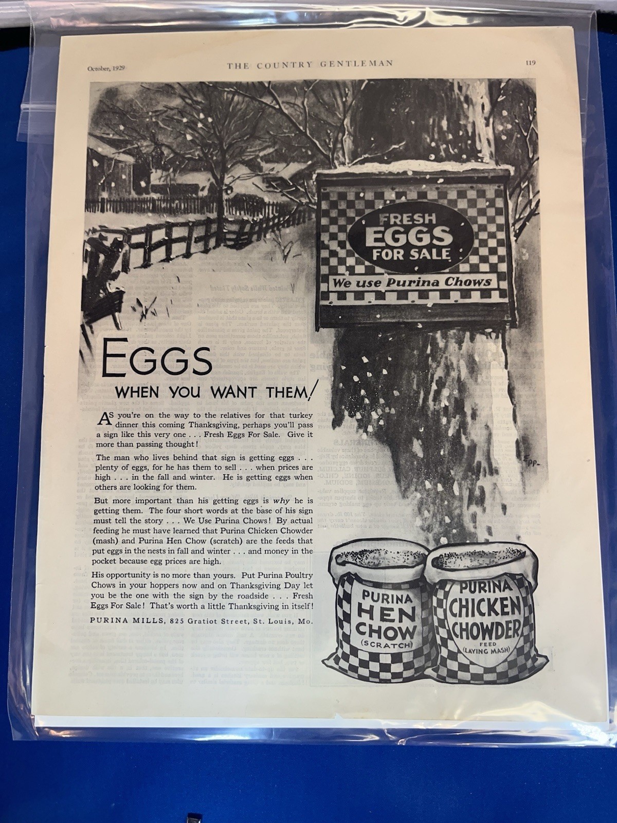 A LOT OF 18 VINTAGE ORIGINAL FARM MACHINE ADS-A MUST LOOK!-1897 TO 1940