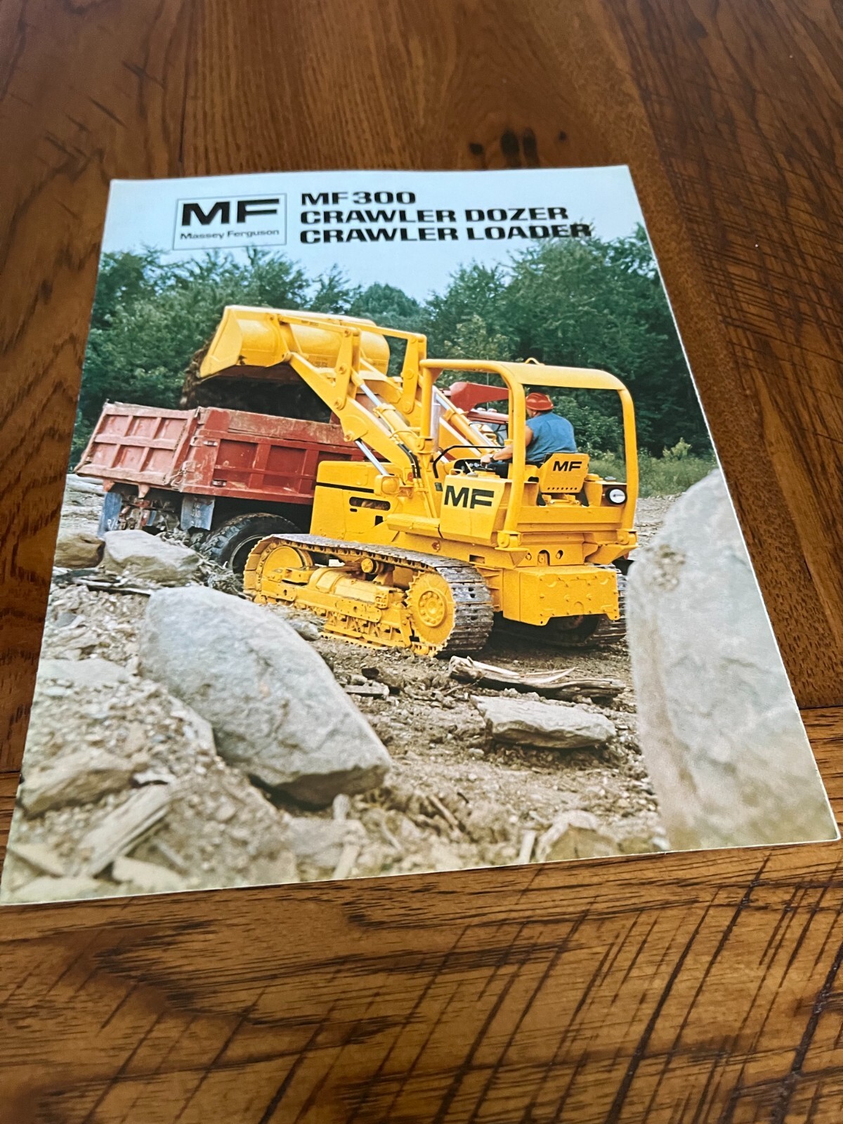 Massey Ferguson 300 Crawler Dozer Loader Brochure FCCA