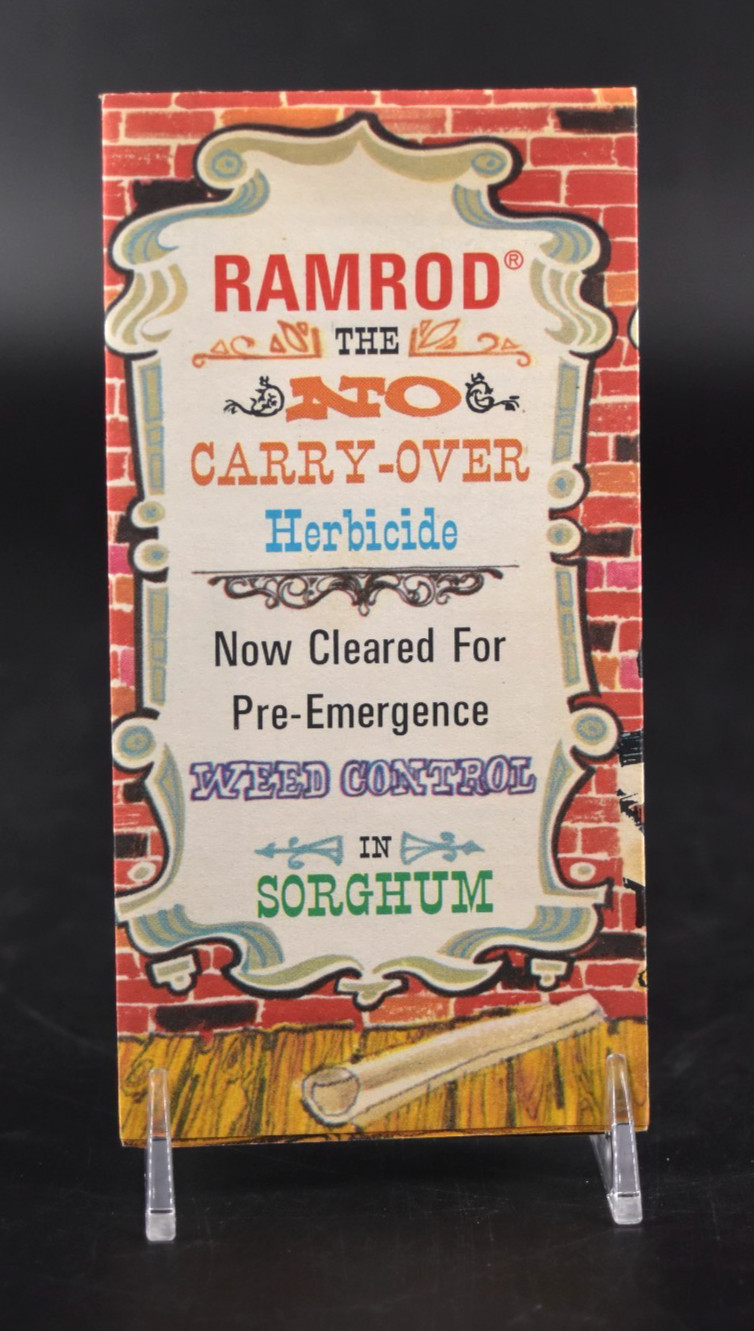 VTG Monsanto Ramrod Set of 3 Advertising Posters Brochures Farming Sorghum Corn