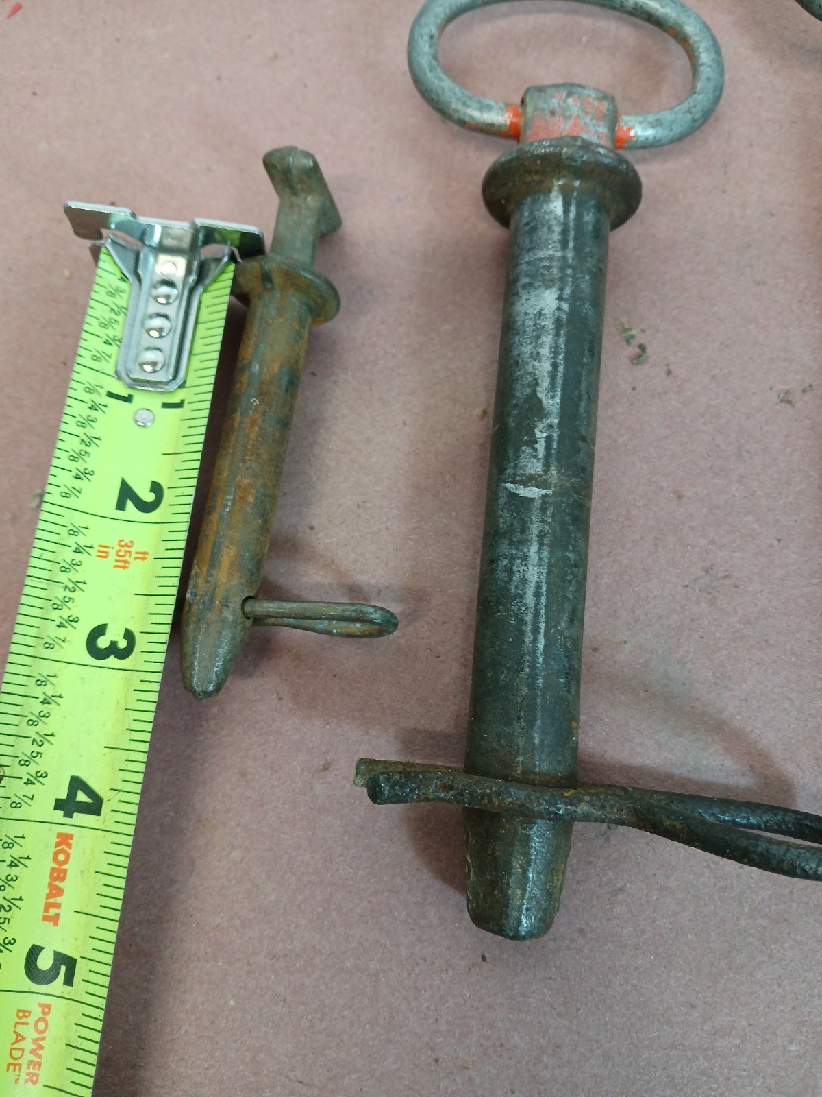Lot Of 3 Linch Pins ,locking Hitch Pin,quick Release Pin Farm,military,