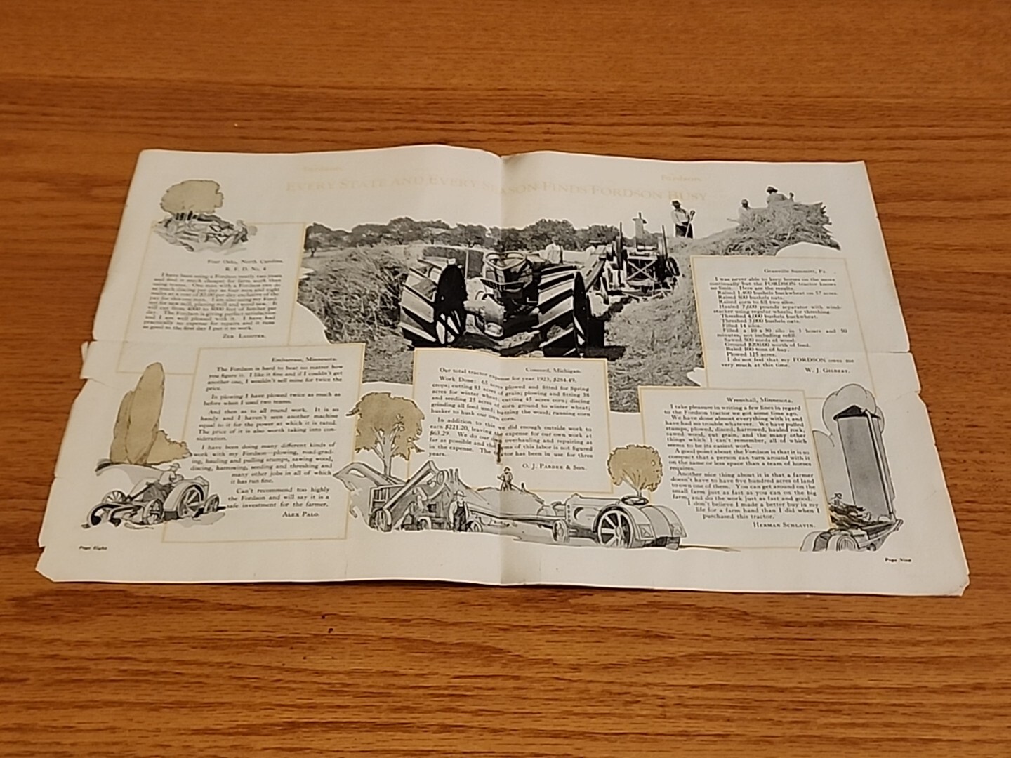 The Fordson Magazine September October 1924 Vintage Original