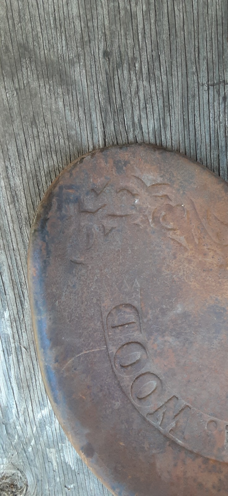 Antique Vintage Cast Iron Walter A Wood Tractor Horse Drawn Seat Original