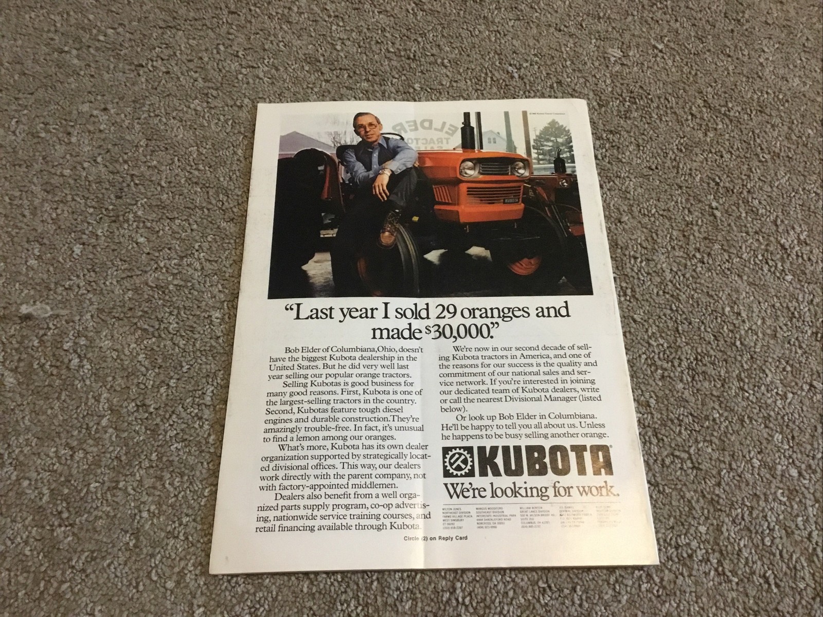 Implement & Tractor Magazine April 21, 1981 Farming Agriculture Vintage Ads J