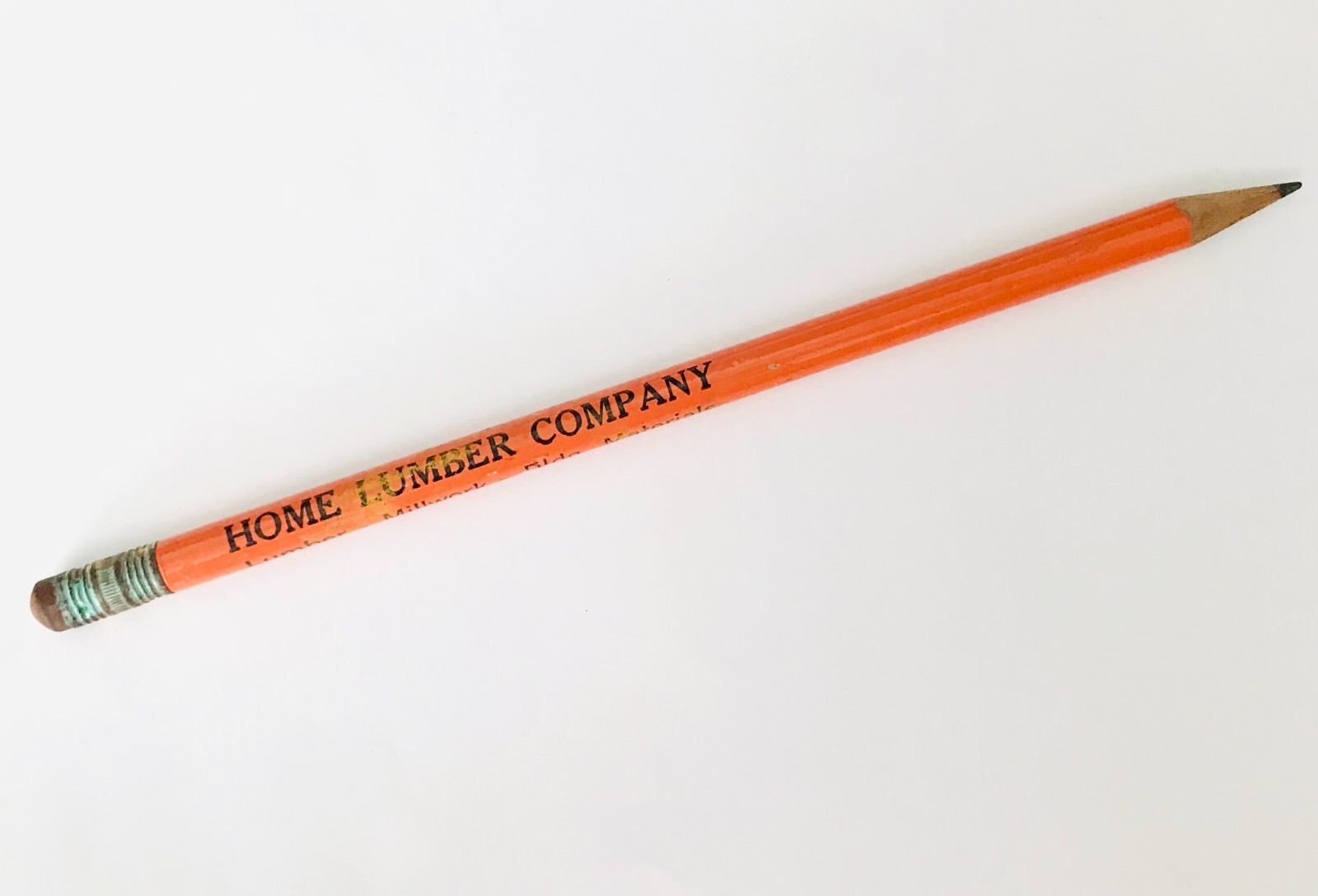 1930s-1950s Home Lumber Co. Bucyrus OH Phone 5-1736 Advertising Pencil Vintage