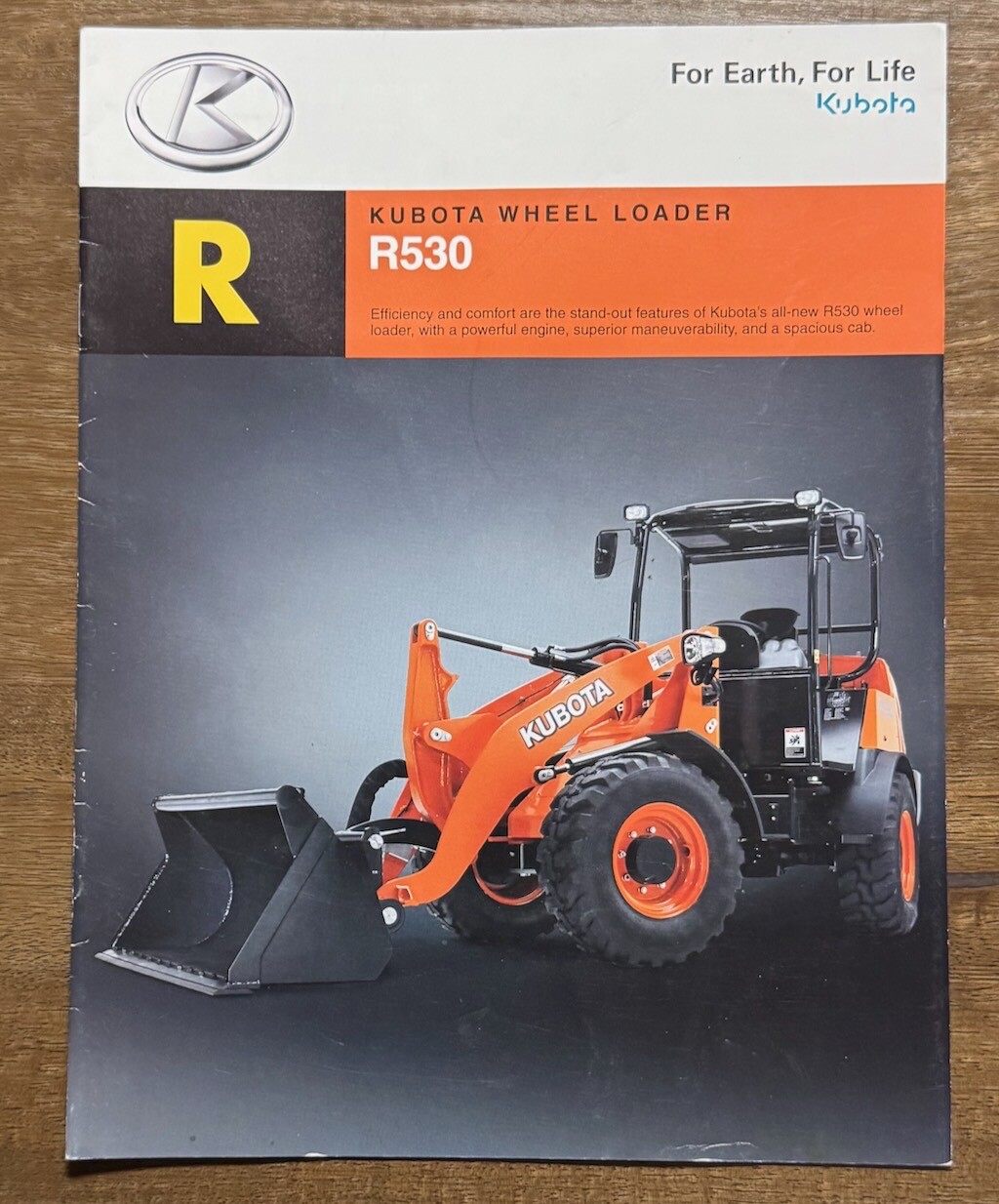 KUBOTA R530 Wheel Loader Brochure Brochure